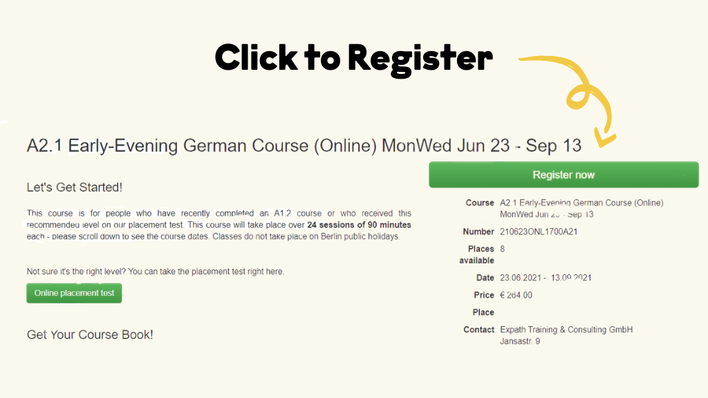 Expath German Courses